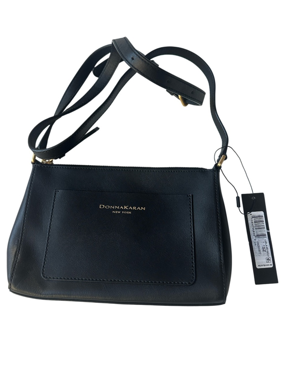 Donna Karan Karla Small Leather Crossbody Bag